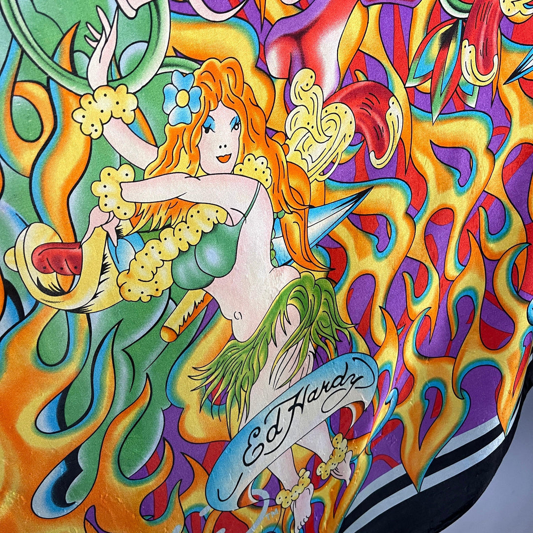 ED HARDY Seidenschal von Christian Audigier
