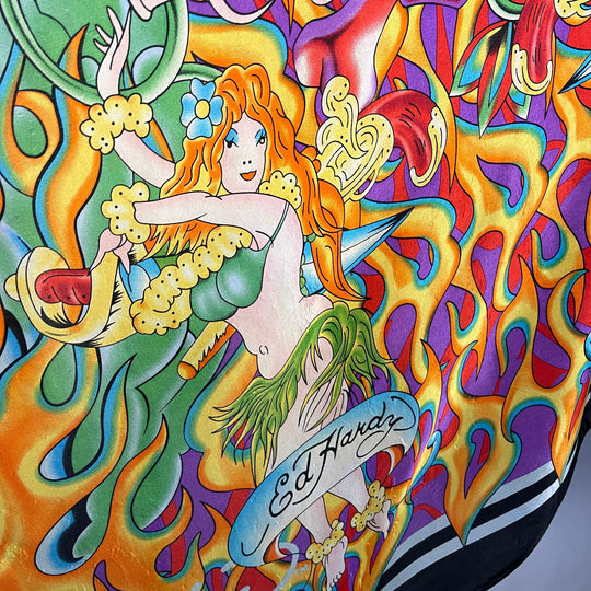 ED HARDY Seidenschal von Christian Audigier
