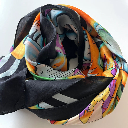 ED HARDY Seidenschal von Christian Audigier