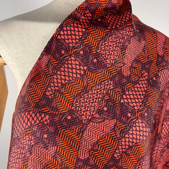 FABRIC FRONTLINE New Silk Scarf