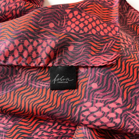FABRIC FRONTLINE New Silk Scarf