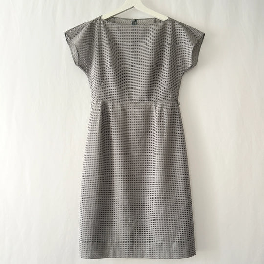 AKRIS Gray Cotton Dress