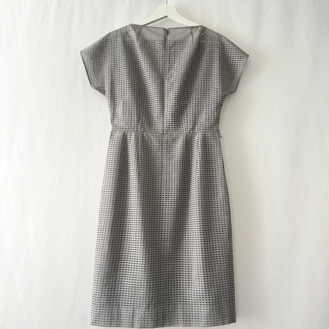 AKRIS Gray Cotton Dress