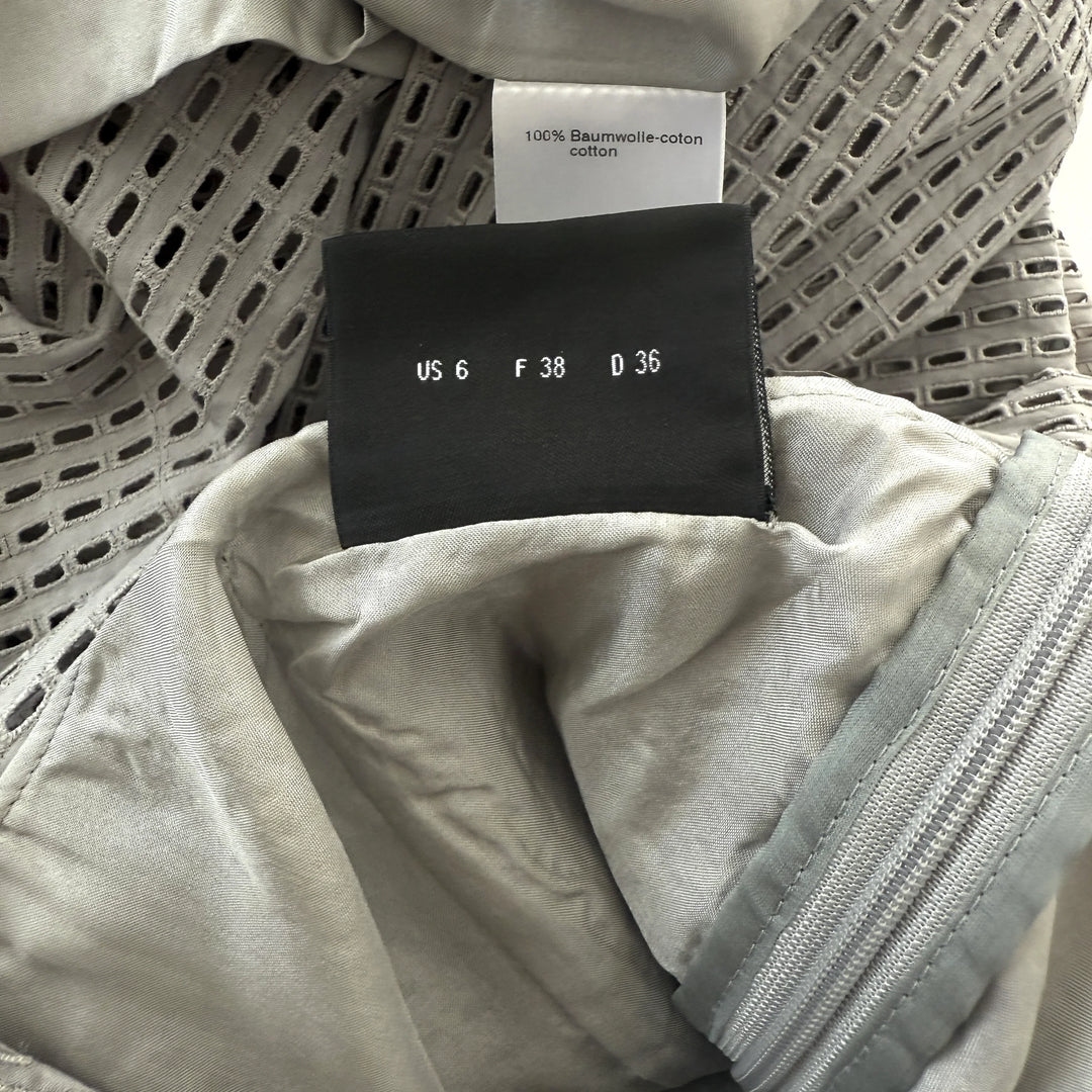 AKRIS Gray Cotton Dress