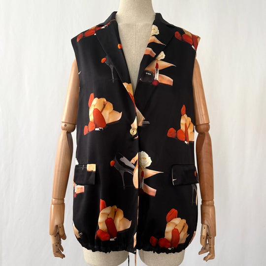 ACNE STUDIOS Archive Silk Vest