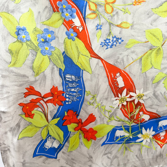 FABRIC FRONTLINE New Large Silk Scarf