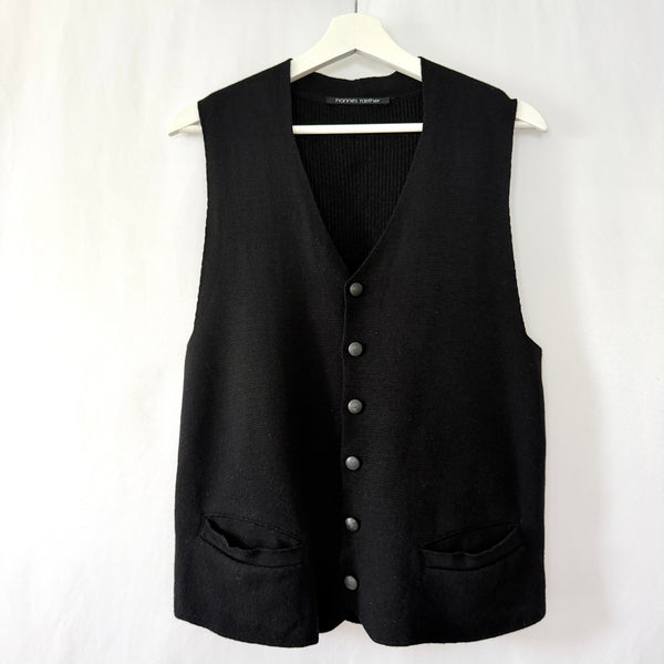 HANNES ROETHER Wool Vest