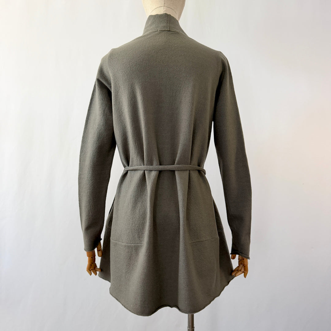 Katharina Hovman Extra Fine Merino Wool Coat Cardigan