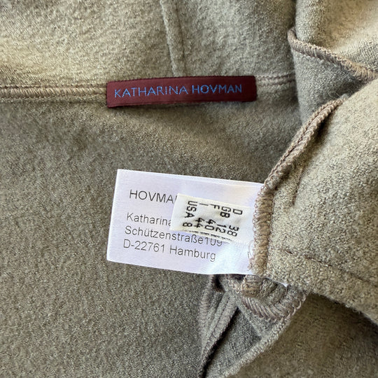 Katharina Hovman Extra Fine Merino Wool Coat Cardigan