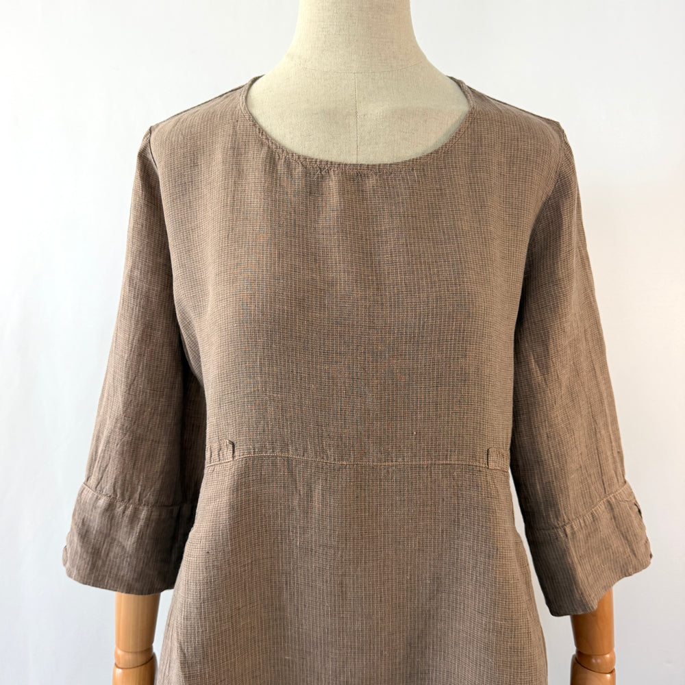 GRIZAS Washed Linen Dress