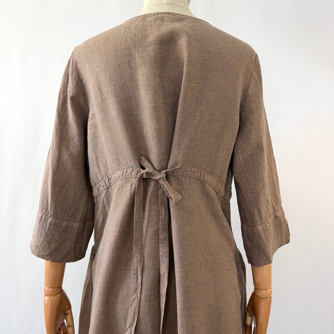 GRIZAS Washed Linen Dress