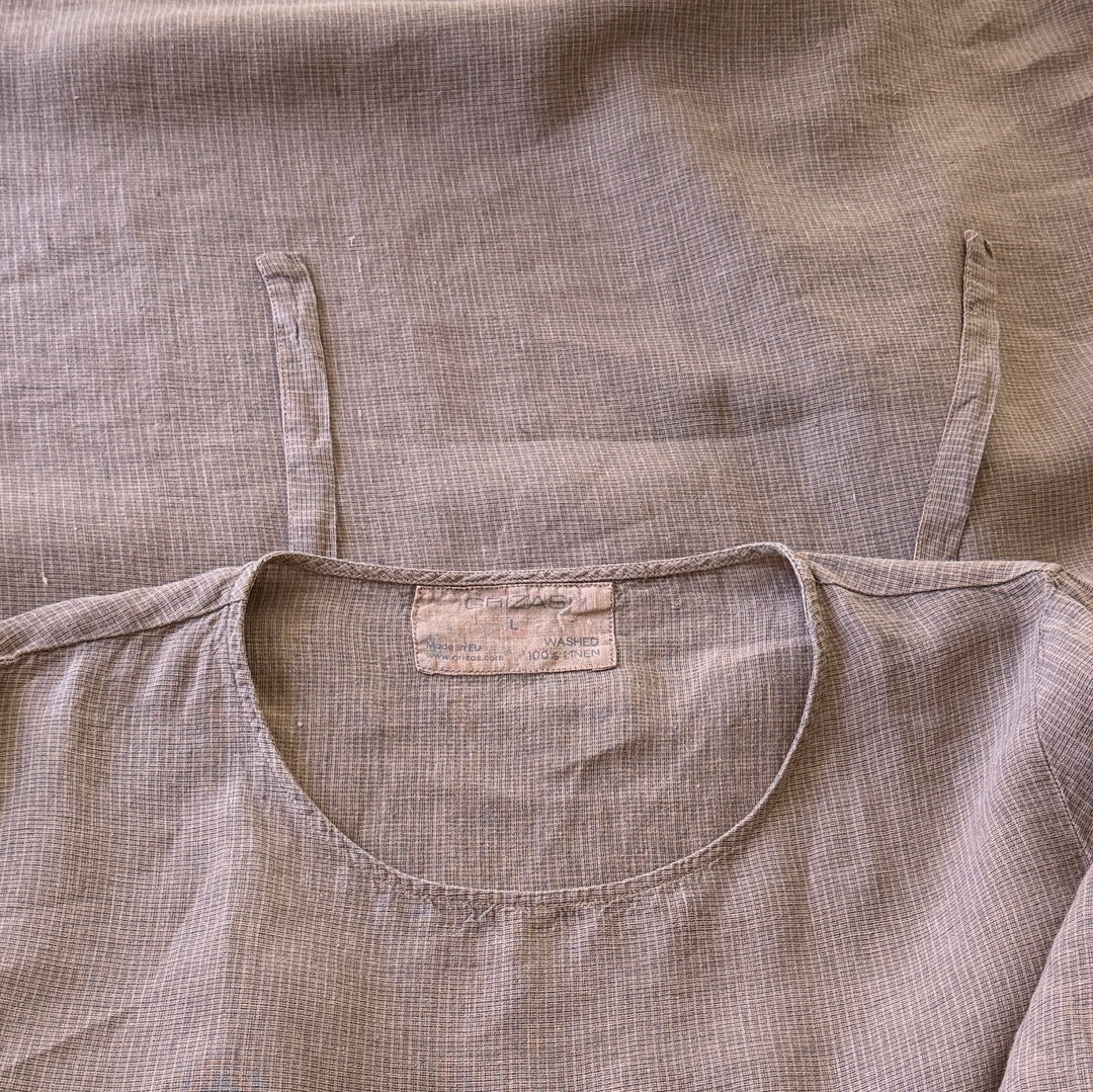GRIZAS Washed Linen Dress