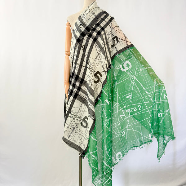 RUNDHOLZ New Large Scarf