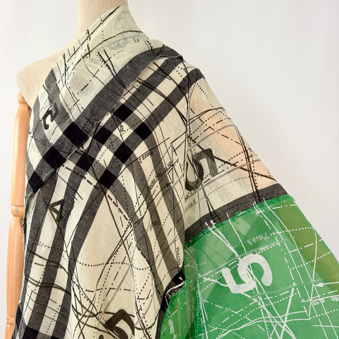 RUNDHOLZ New Large Scarf