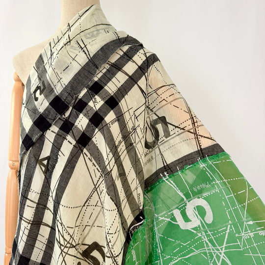 RUNDHOLZ New Large Scarf