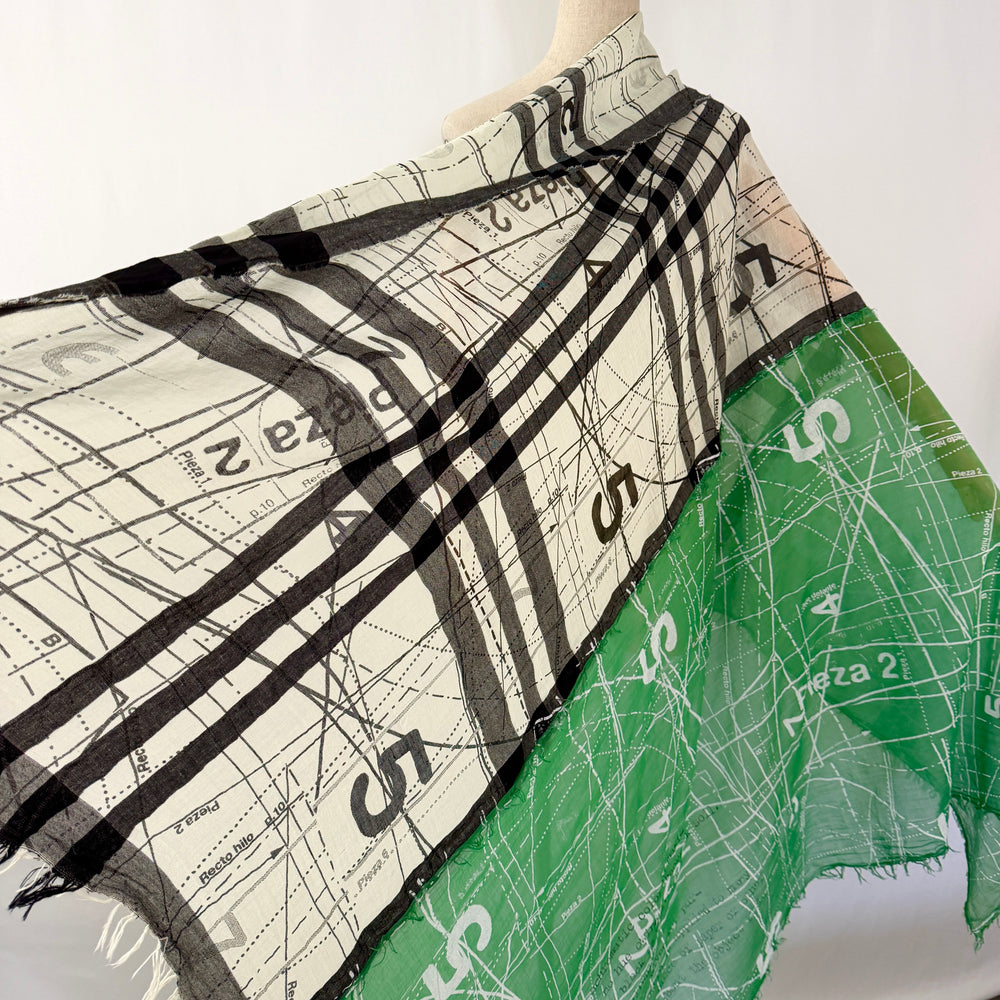 RUNDHOLZ New Large Scarf