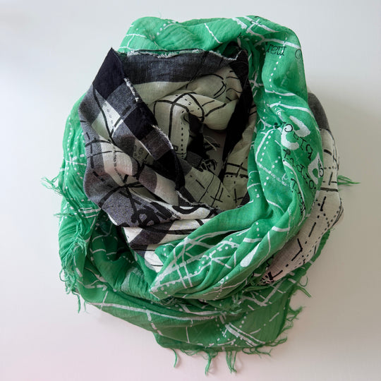 RUNDHOLZ New Large Scarf