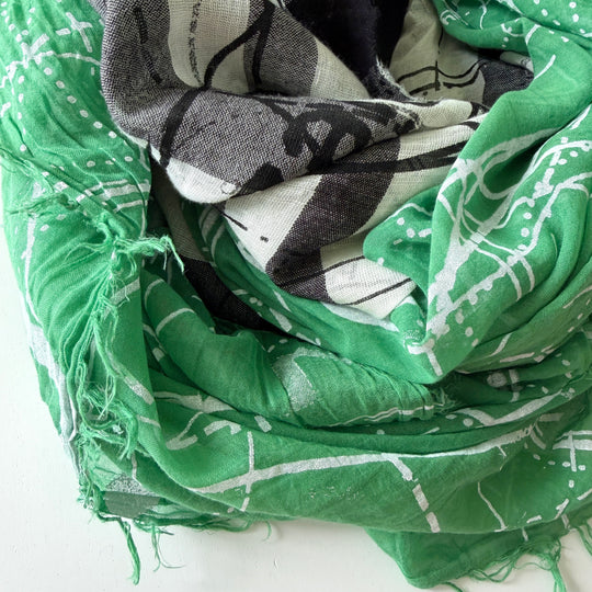 RUNDHOLZ New Large Scarf