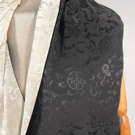 SHANGHAI TANG Double Sided Silk Scarf