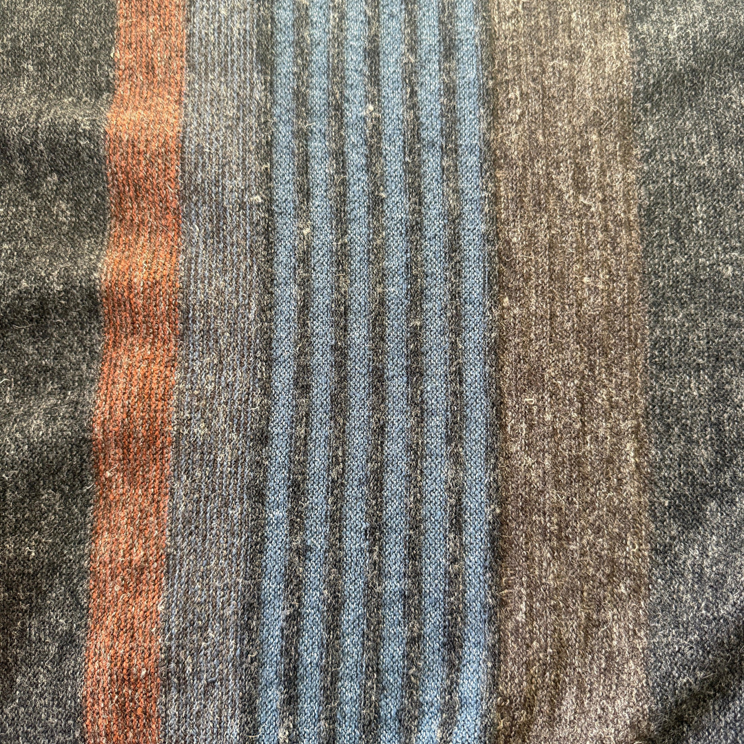 RARE 1970s ISSEY MIYAKE Archival Knit Scarf - Silk & Wool Blend - All Style Co. Tag