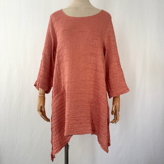 Robe GRIZAS en lin et soie