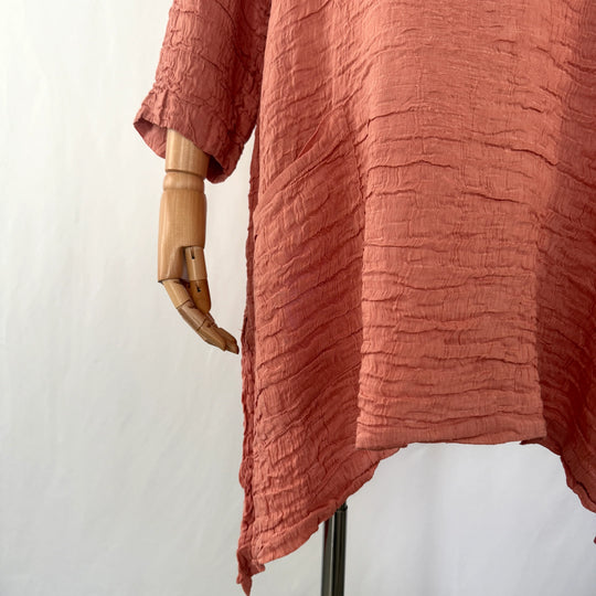 Robe GRIZAS en lin et soie