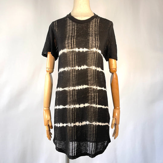 BALMAIN Linen T-Shit Dress