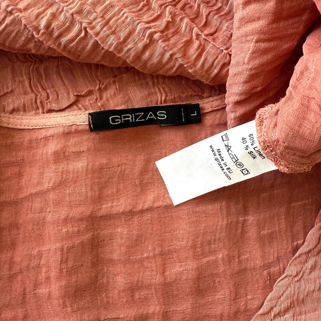 Robe GRIZAS en lin et soie