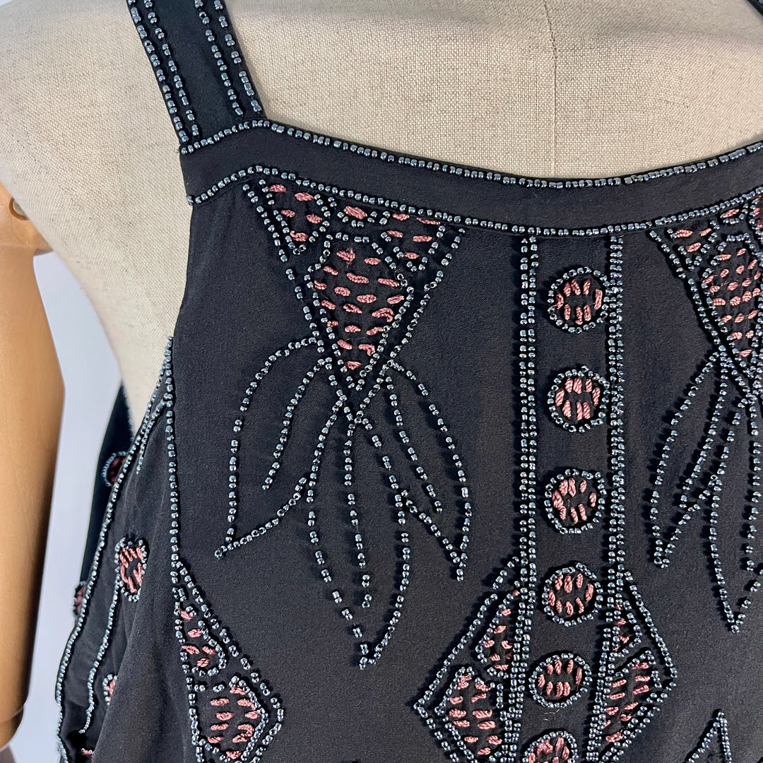 diane von furstenberg beaded dress Diane von Furstenberg Eileen Beaded Floral-Print Maxi Dress