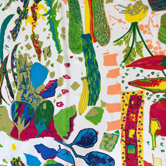 FABRIC FRONTLINE Silk Scarf