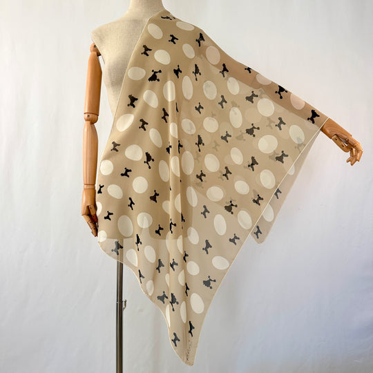 FABRIC FRONTLINE Silk Scarf