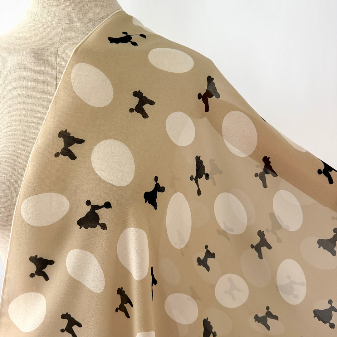 FABRIC FRONTLINE Silk Scarf
