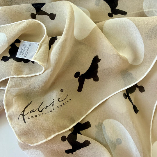 FABRIC FRONTLINE Silk Scarf