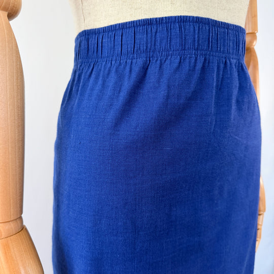 CHRISTA DE CAROUGE Blue Skirt