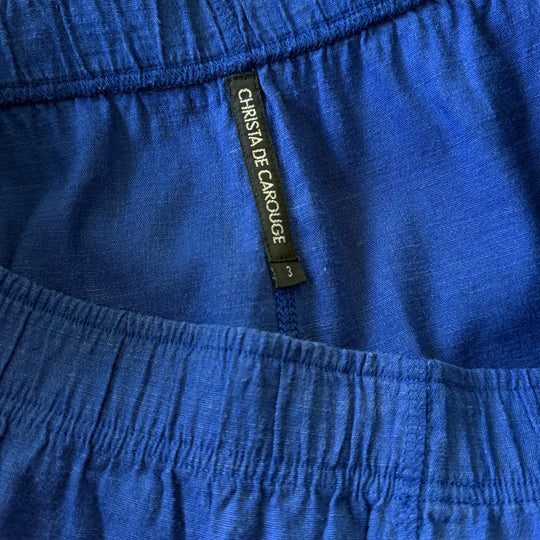 CHRISTA DE CAROUGE Blue Skirt