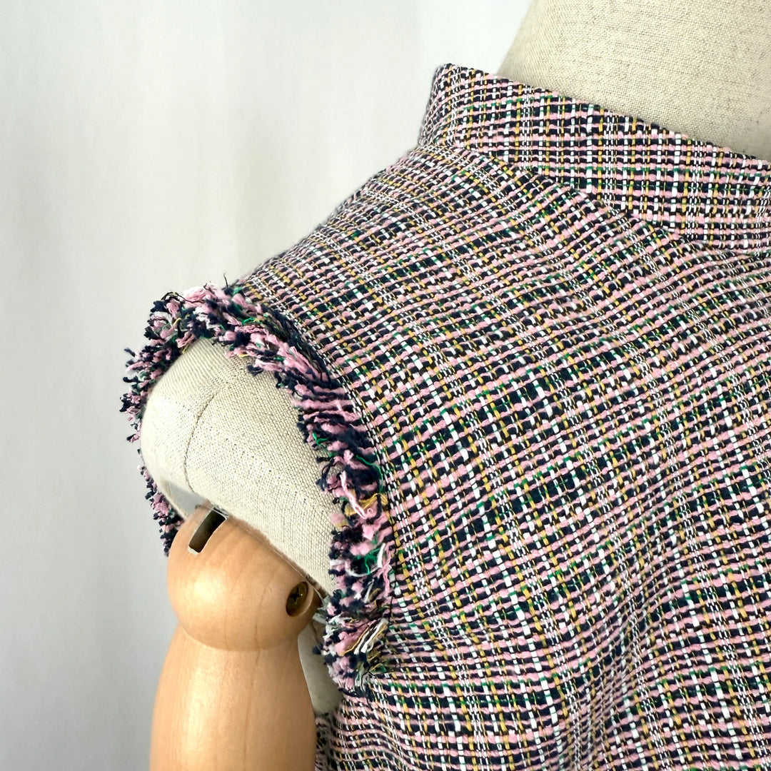 AKRIS Cotton Linen Tweed Dress