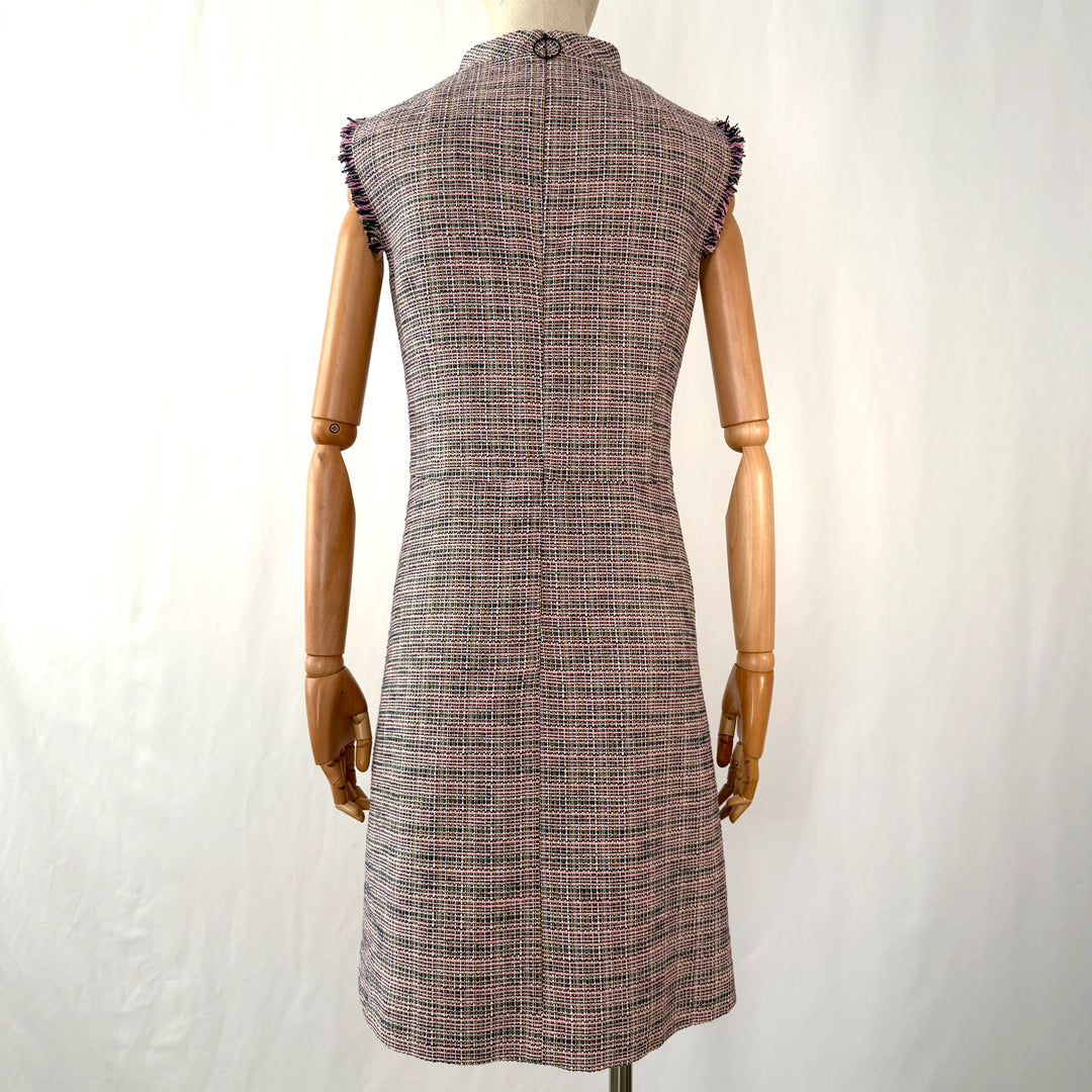 AKRIS Cotton Linen Tweed Dress