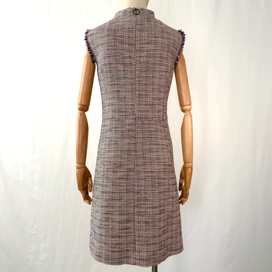 AKRIS Cotton Linen Tweed Dress
