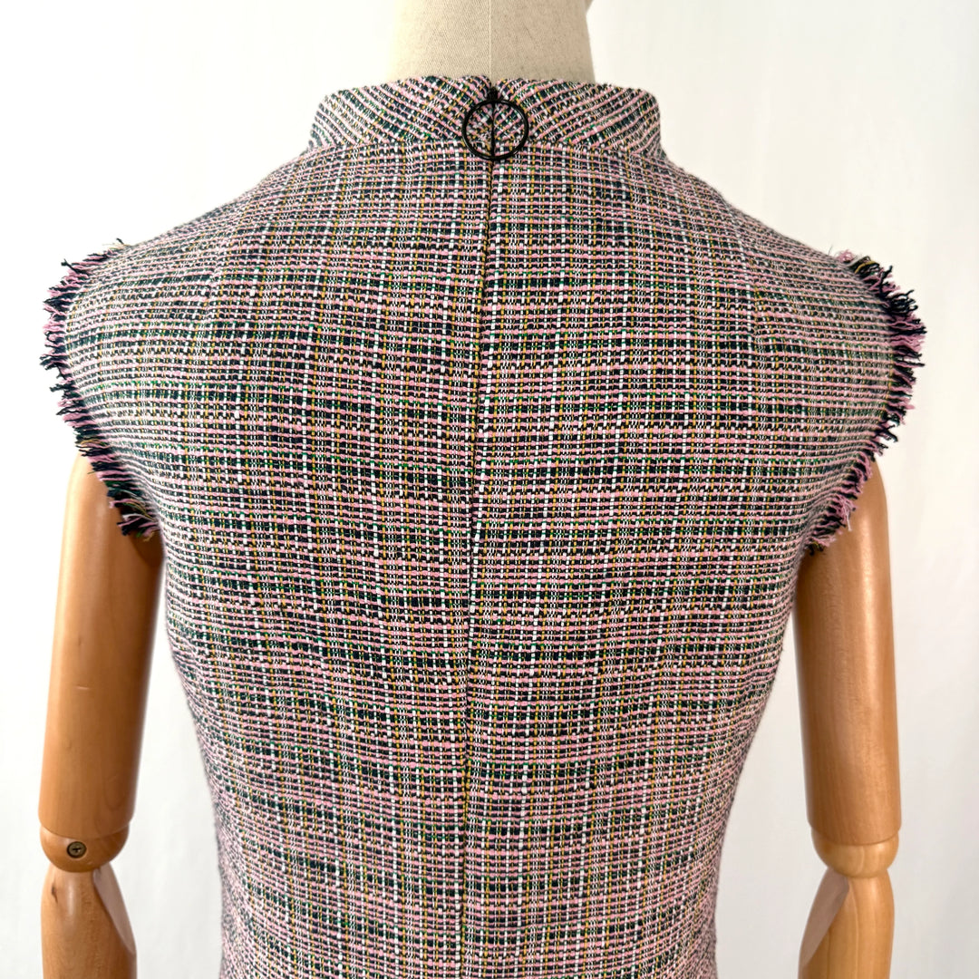 AKRIS Cotton Linen Tweed Dress