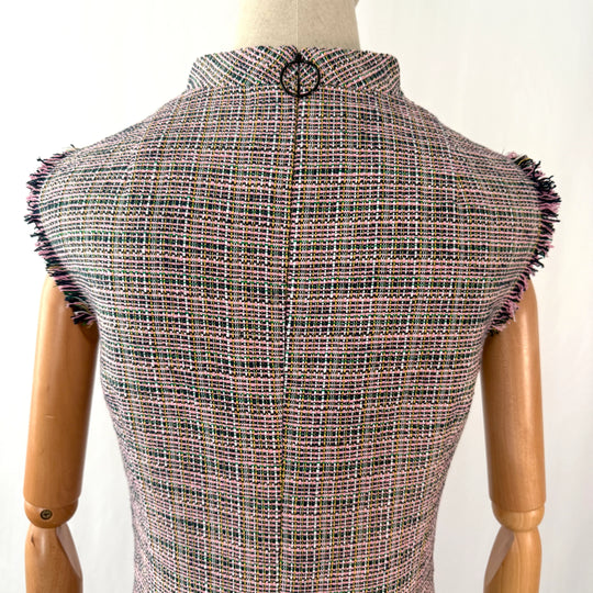 AKRIS Cotton Linen Tweed Dress