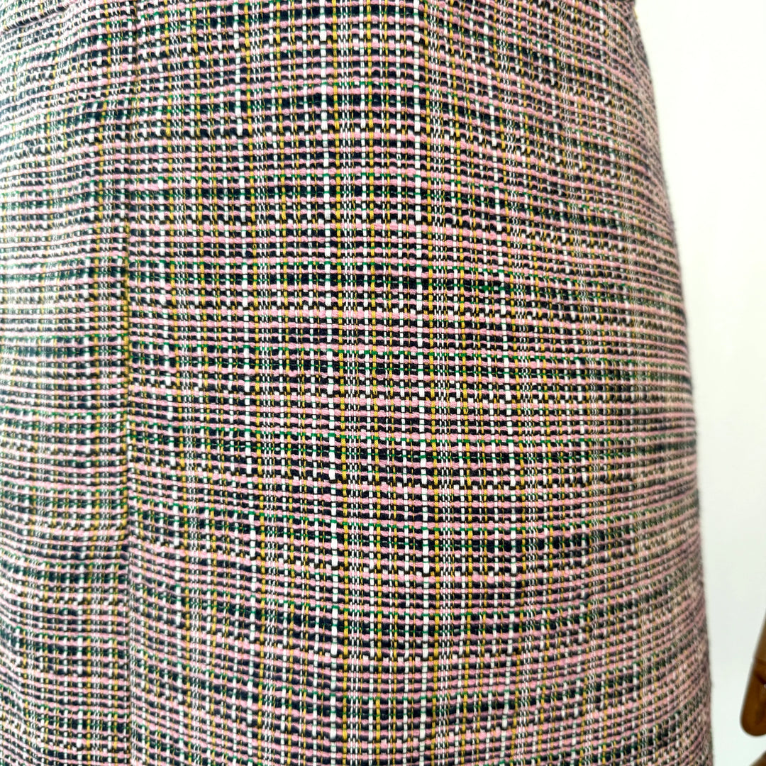 AKRIS Cotton Linen Tweed Dress