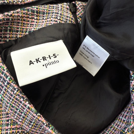 AKRIS Cotton Linen Tweed Dress