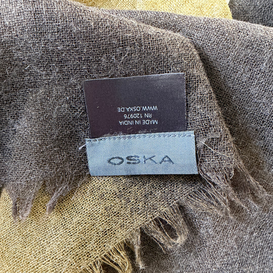 OSKA Large Wool Scarf