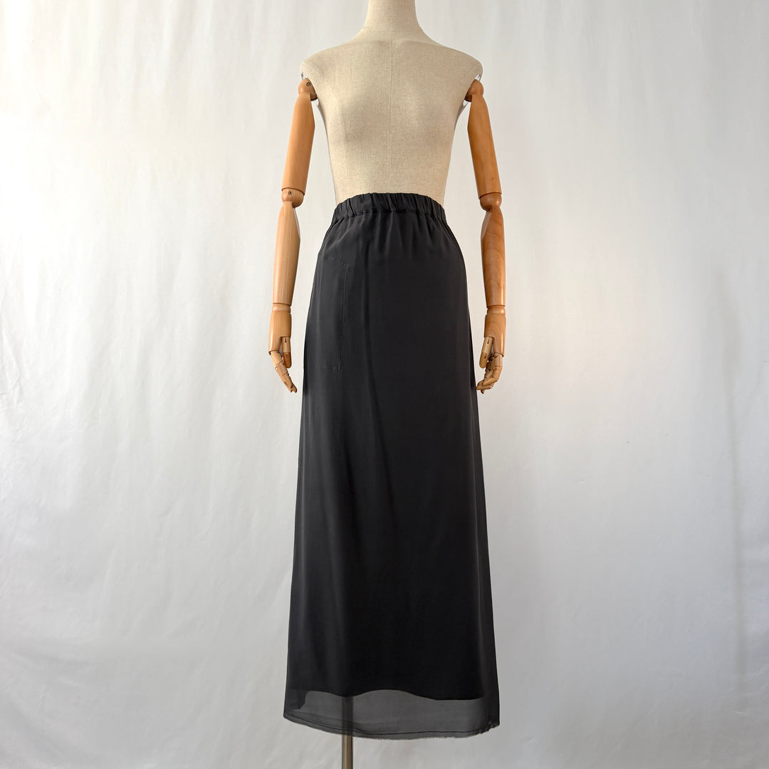 Kristensen Du Nord Silk Maxi Skirt