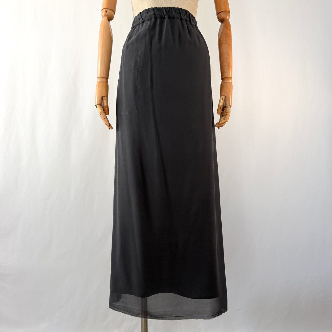 Kristensen Du Nord Silk Maxi Skirt