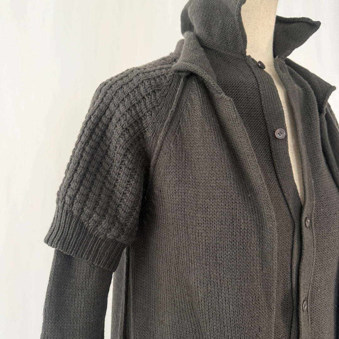 YOHJI YAMAMOTO Wool Cardigan