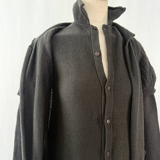 YOHJI YAMAMOTO Wool Cardigan