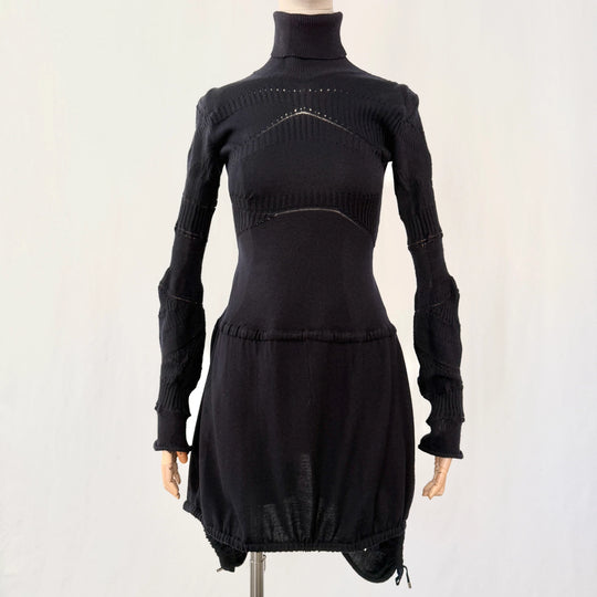 Robe en laine couture haute couture pour tous les jours