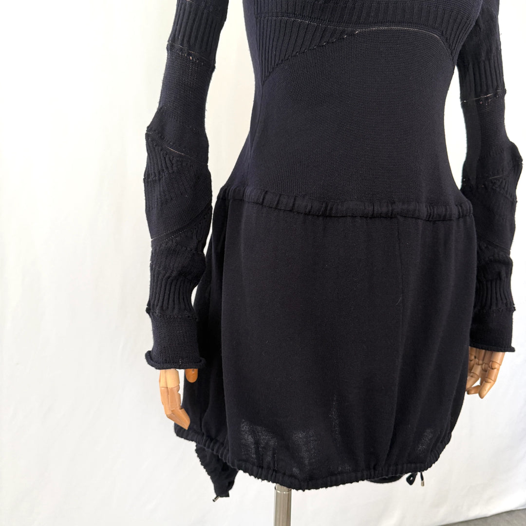 Robe en laine couture haute couture pour tous les jours