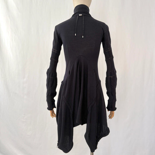 Robe en laine couture haute couture pour tous les jours
